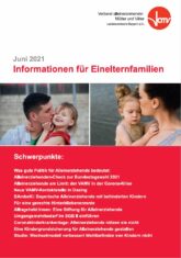 #VAMV: jetzt neu - unsere "Informationen für Einelternfamilien" - Ausgabe 1/2021